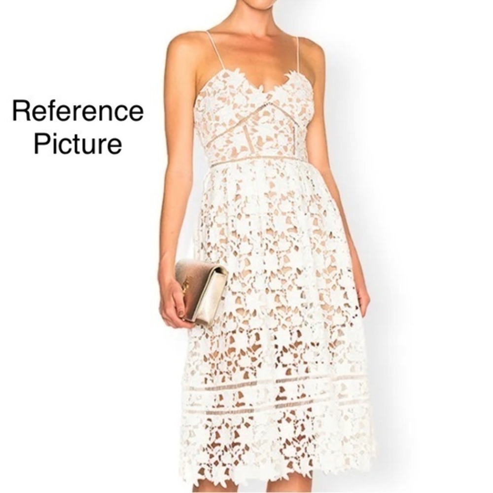 Eleanor Fit & Flare Lace Dress